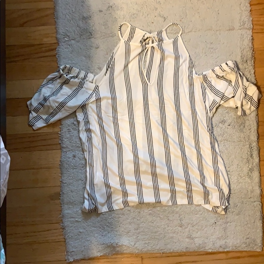 cold shoulder shirt